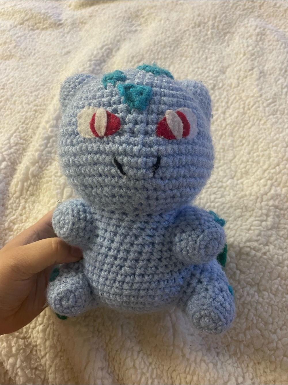 Pokémon Bulbasaur crochet plush
